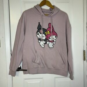 BIOWORLD X SANRIO Kuromi and My Melody Hoodie Sweatshirt Women Size XL‎